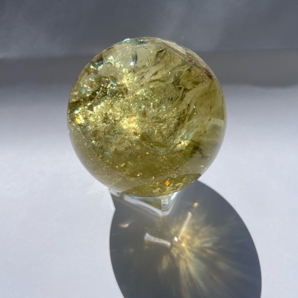 SOLD!
Citrine Sphere From Brazil - Picture 3 of 8